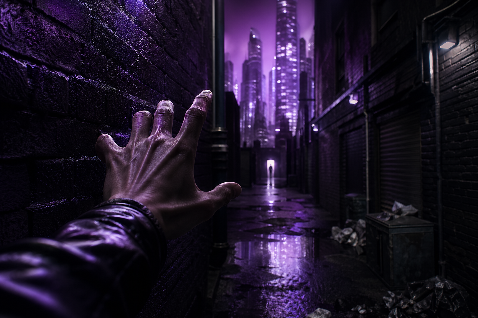 Illustrative still for depth of field: Split diopter