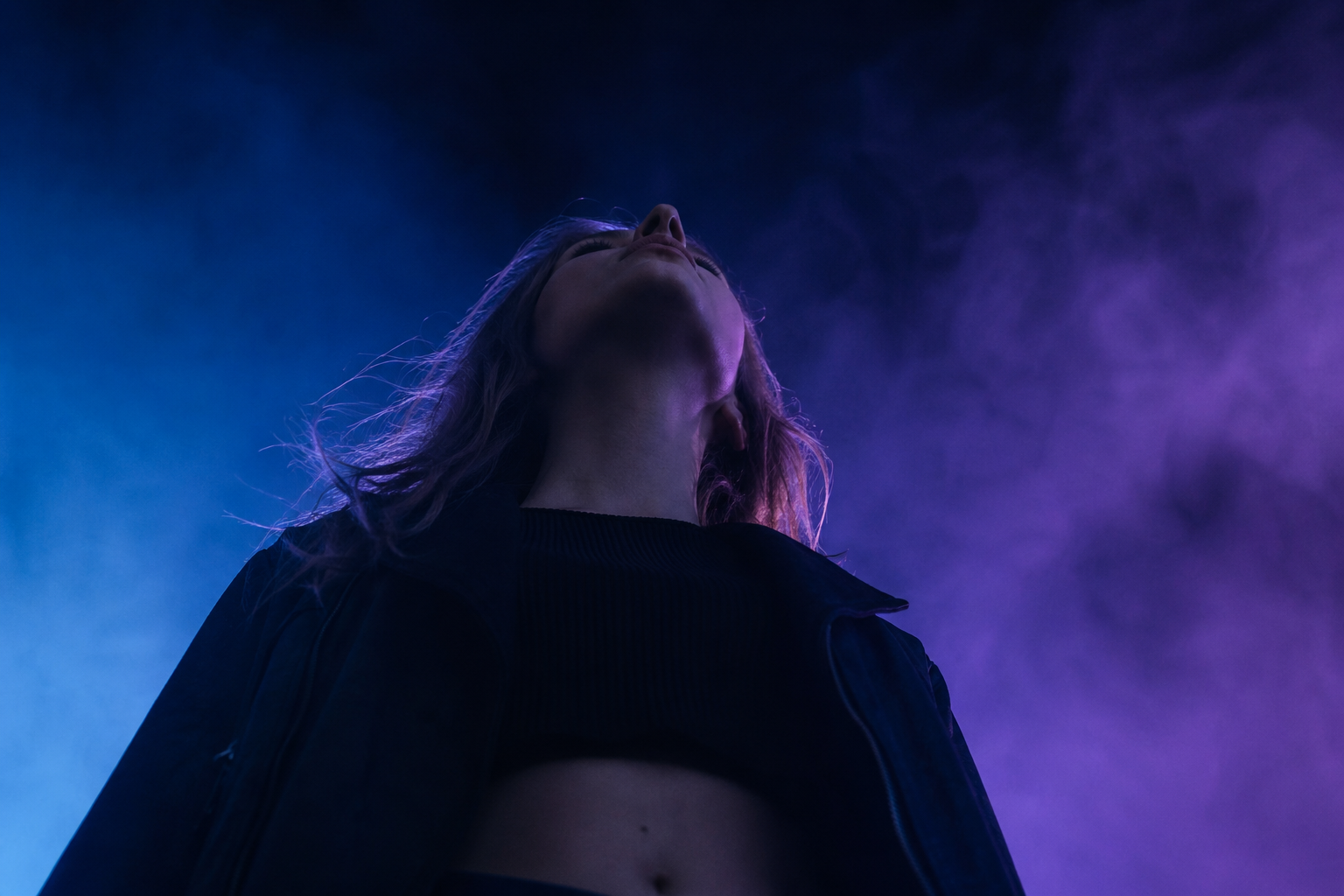 Illustrative still for camera movement: tilt up