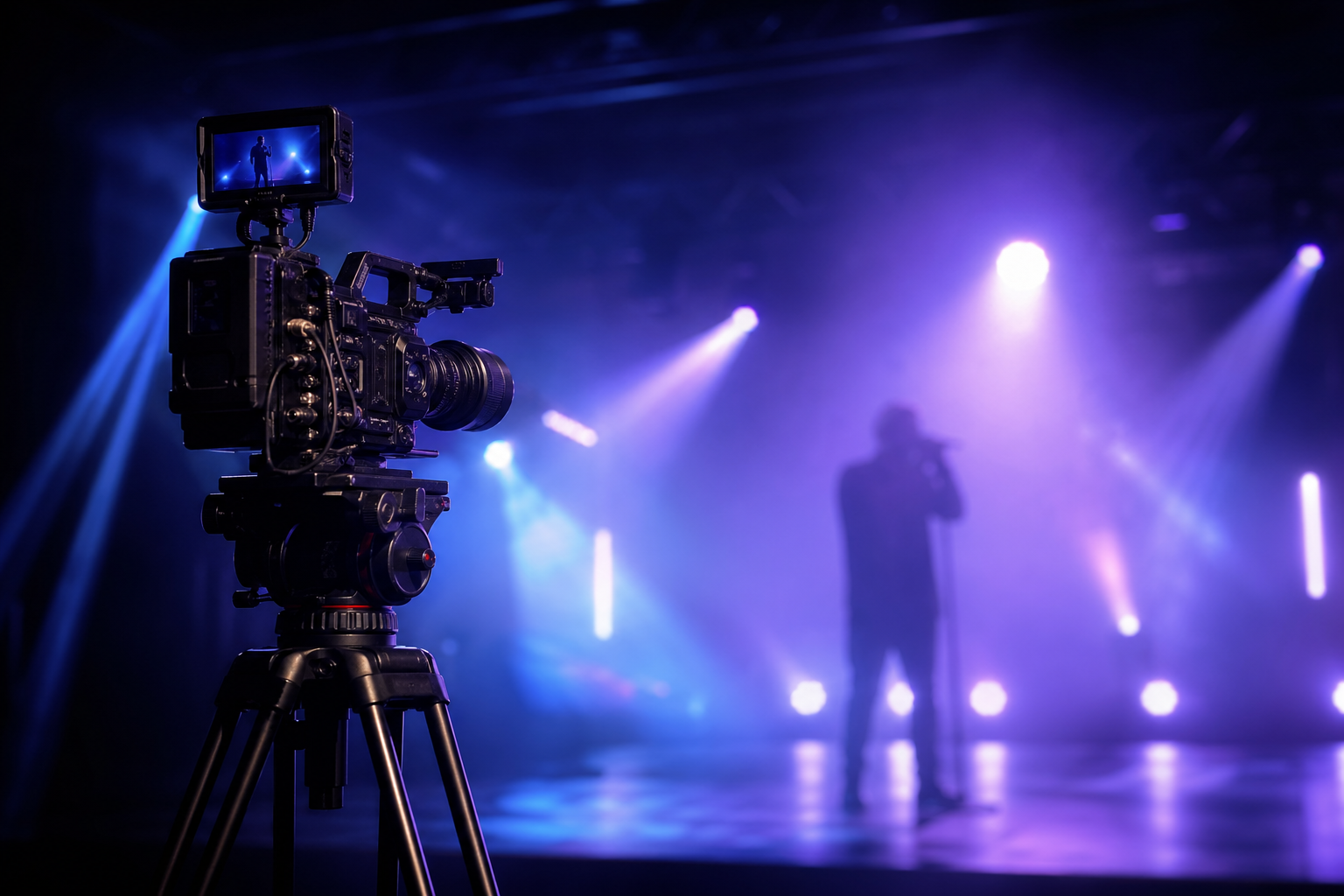 Illustrative still for camera rig: Locked tripod